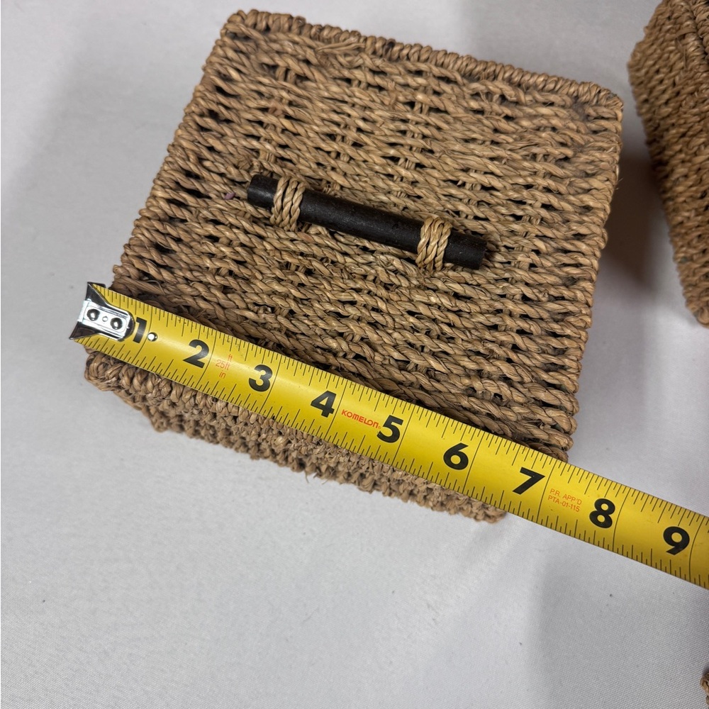 Set of Seagrass Storage Baskets - Picture 2 of 16